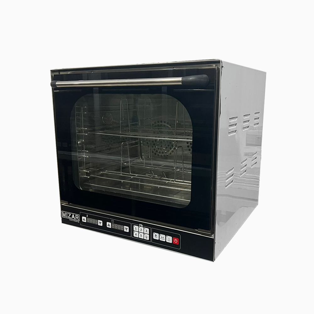 MIZAR - Horno Rostizador Eléctrico digital de 4 Bandejas EB-1AE