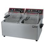Freidora Eléctrica Automática De Mesa 2 Canastillas 16Lt ( HEF-8L-2 )