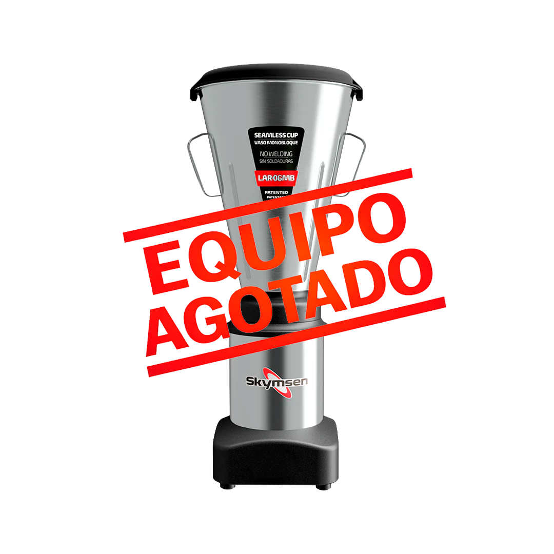 SKYMSEN - Licuadora industrial 6 litros acero inoxidable