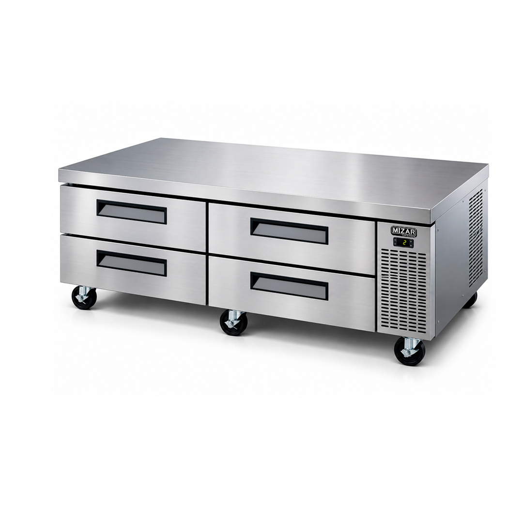 Mesa Fría Chef Base Con 4 Cajones - MR-CB1320-4D