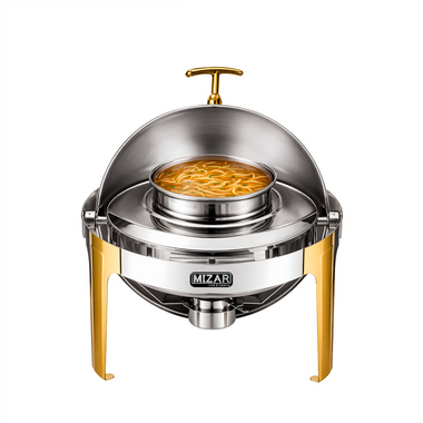 MIZAR - Samovar de sopa redondo | Dorado
