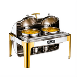 MIZAR - Samovar de sopa rectangular | Dorado